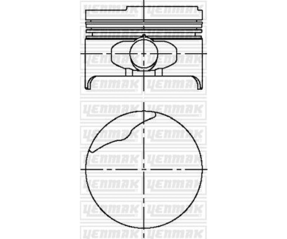 MOTOR PİSTON SEGMAN STD 79.50mm MEGANE 1.6 ie 8V K7M 3.4 SİLİNDİR