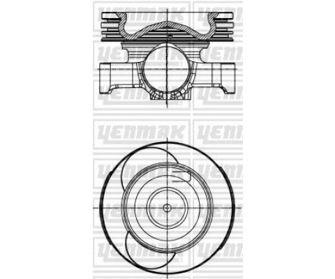 MOTOR PİSTON SEGMAN STD 76.00mm MEGANE IV 16> CLIO V 19> CAPTUR II 20> EXPRESS 21> DUSTER II 17> DOKKER 17> QASHQAI II 18> JUKE 14>19 MERCEDES W177. W176. X118. X156 1.5dCi K9K EURO 6