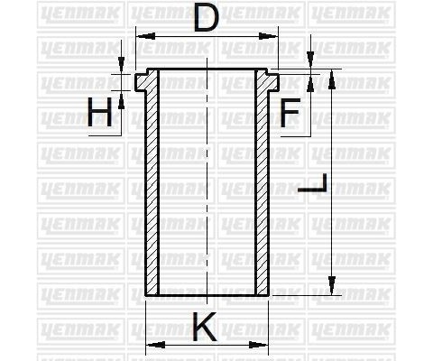 GOMLEK STD HILUX 90-00