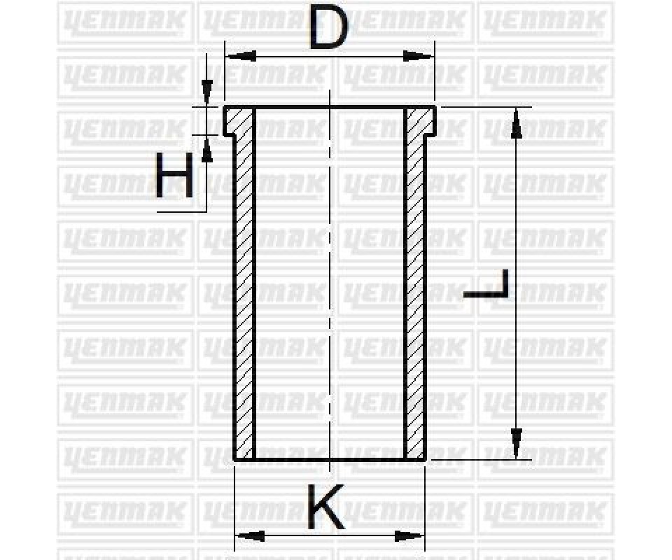 MOTOR GÖMLEĞİ STD FIAT ALBEA-DOBLO-OPEL CORSA 1.3D MTJ 69.60MM