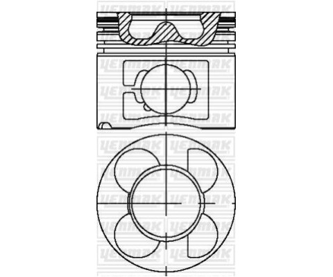 MOTOR PİSTON SEGMAN 0.50 330D-530D-730D-FREELANDER-RANGEROVER