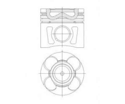 MOTOR PİSTON SEGMAN 0.40 69.60 mm DOBLO-FİORİNO-LINEA-GRANDE PUNTO-ASTRA 1.3D MJET 1.3 CDTI EU RO 5