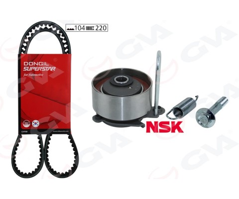 TRİGER KAYIŞ SETİ EKSANTRİK SETİ HONDA CIVIC 1.4L D14Z6 1.6L D16V1 D16W7 VTEC EP ES EU 01-05 1 KAYIŞ 1 RULMAN 1 YAY