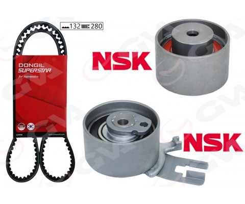 EKSANTRİK GERGİ KİTİ 132x280 VOLVO C30 C70 S60 S80 V70 > XC60 XC70 XC90 2.4TDI 20V K015580XS
