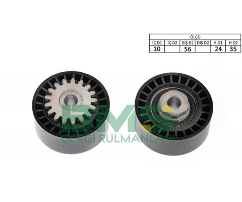 ALTERNATÖR GERGİ RULMANI CLIO I-II 96- -KANGOO 01- -TWNG 96- -SANDERO 08- 1.2-1.2 16V