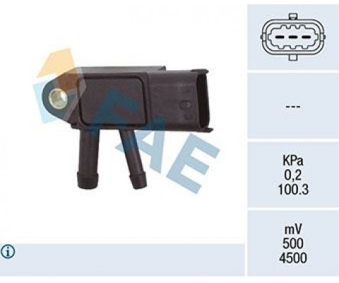 DPF SENSOR VOLVO C30 10>15 C70 10>13 S40 II 10>12 S60 II 10>14 S80 II 10> V50 10>12