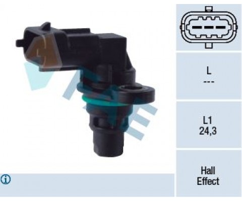 EKSANTRIK MIL SENSORU FOCUS III FIESTA VI MONDEO IV 1.6 ECOBOOST 11 /> VOLVO C30 533 1.6 06>12 S40 II 544 1.6 06>12 V50 545 1.6 06>12