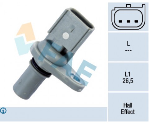 EKSANTRIK MIL SENSORU PEUGEOT BOXER III CITROEN JUMPER III 2.2HDI E4 E5 06> FORD V184 2.0TDCI 2.4TDC I 01>06 V347 2.2TDCI