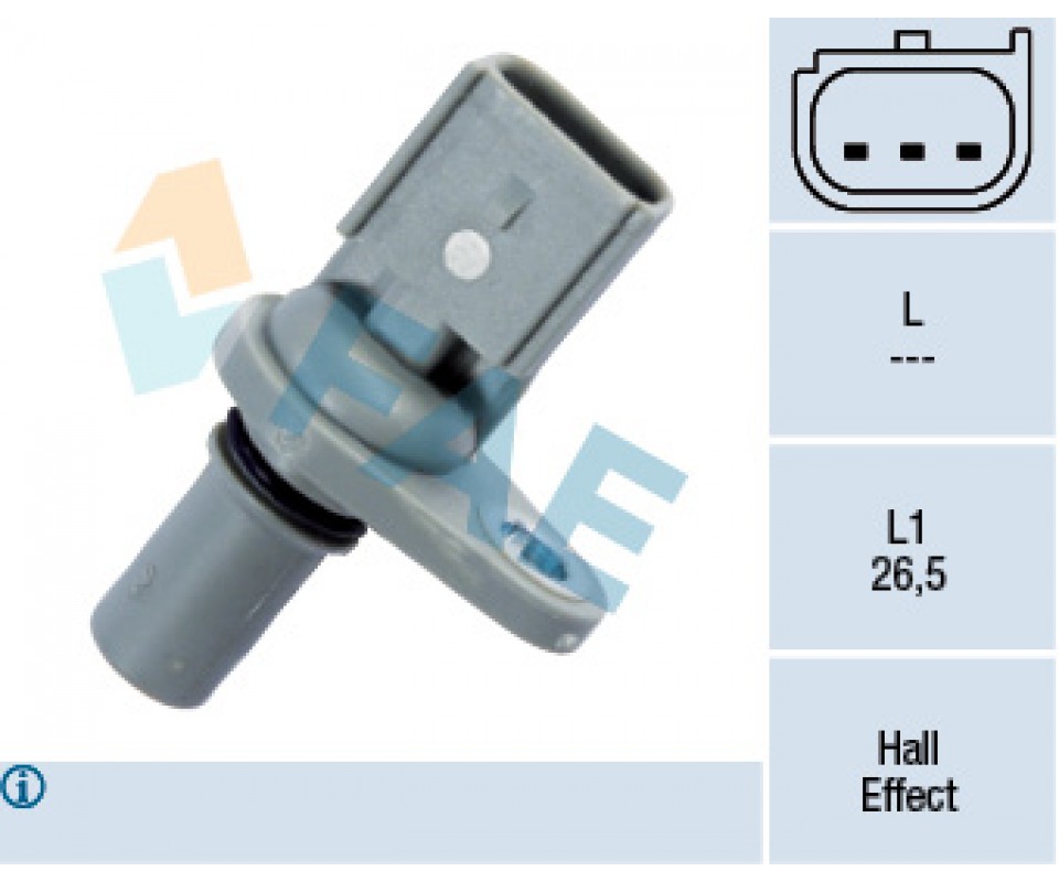 EKSANTRIK MIL SENSORU PEUGEOT BOXER III CITROEN JUMPER III 2.2HDI E4 E5 06> FORD V184 2.0TDCI 2.4TDC I 01>06 V347 2.2TDCI