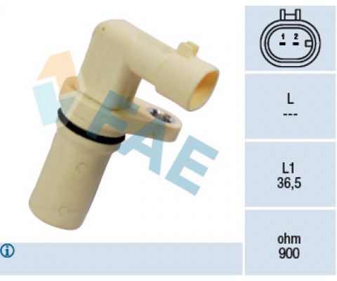 KRANK MIL SENSÖRÜ FIAT DOBLO 01> PUNTO 01>12 BRAVO II 07>14 STILO 03>08 ALFA ROMEO 147 01>10 159 05> 11 GIULIETTA 10>13 OPEL ASTRA H 04>10 VECTRA C 04>09 ZAFIRA 05>10 SAAB 9-3 1.8 TBI 1.9JTD