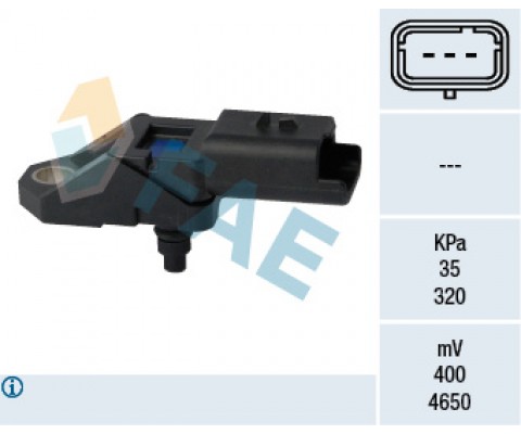 SENSOR EMME BORUSU BASINCI FORD GALAXY 2.2 08>11 MONDEO IV 07>11 2.2 CITROEN C5 2.2 HDI 08>JAG