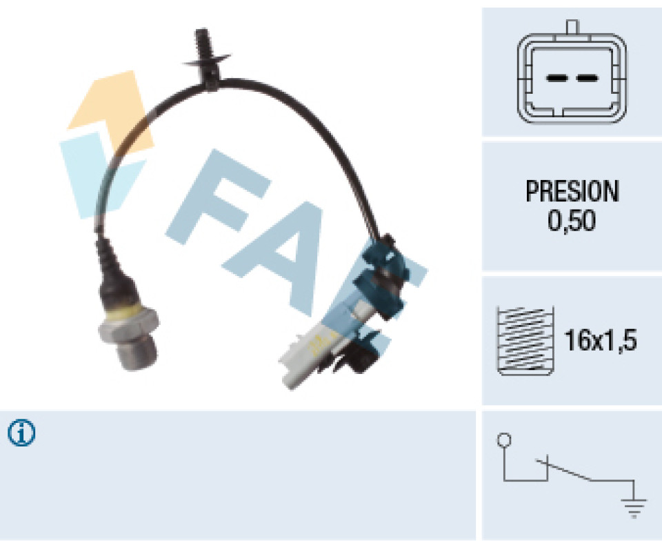 YAĞ BASINÇ MÜŞÜRÜ P207-P208-P308-P508-P3008-P5008-PARTNER-BERLINGO-C3-C4-DS3-DS4-DS5 1.6 HDI DV6C