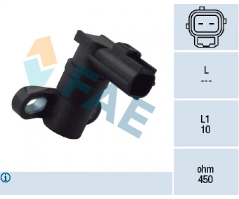 EGZANTRIK SENSÖRÜ FORD C-MAX 1.8 08<11 MONDEI IV 1.8 2.0 07>14 VOLVO C30 533 1.8 D3-D4 06>12 S40 I