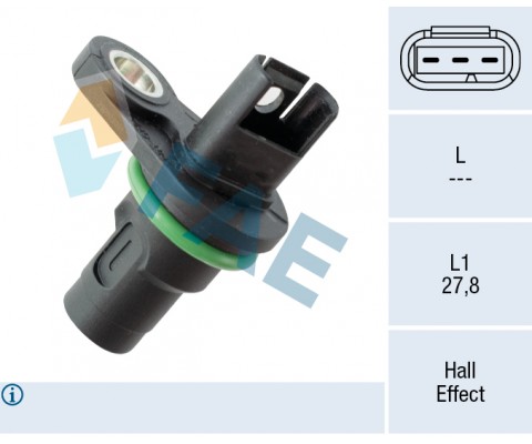 KRANK MILI KONUM SENSORU BMW N52 N54 N63 S65 E81 E82 E87 E88 E90 E91 E92 E93 E60 E61 F10 F11 F18 E63 E64 F06 F12 F13 E65 E66 F01 F02 E84 E83 F25 E70 E71 E85 E86 E89