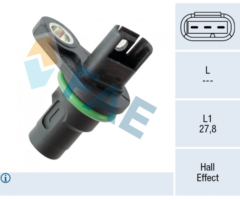 KRANK MILI KONUM SENSORU BMW N52 N54 N63 S65 E81 E82 E87 E88 E90 E91 E92 E93 E60 E61 F10 F11 F18 E63 E64 F06 F12 F13 E65 E66 F01 F02 E84 E83 F25 E70 E71 E85 E86 E89