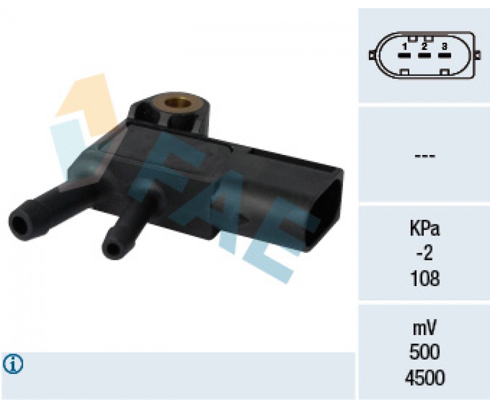 EGZOZ BASINC SENSORU MERCEDES OM640 OM642 OM646 W204 C218 W212 C207 W221 W461 W639 B906