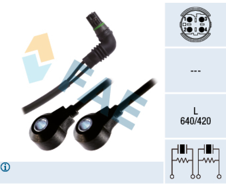 VURUNTU SENSORU BMW M62 N62 S62 E39 E60 E38 E65 E66 E67 E53 E70