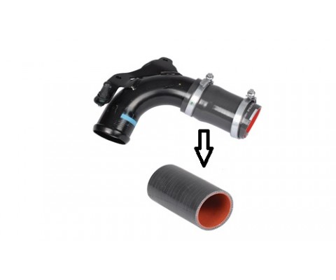 TURBO HORTUMU METAL PARÇA HARİÇ 47.5mm x 54.5mm 94.5cm / ORD B MAX-C MAX II-TOURNEO-COURİER 1.5