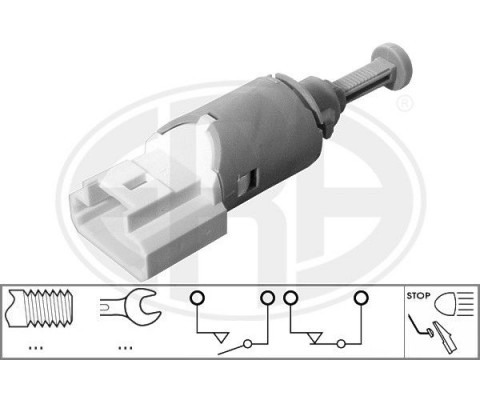 FREN PEDAL MÜŞÜRÜ RENAULT CLIO III 05>12 CLIO IV 12> CAPTUR I 12> KANGOO 05> LAGUNA II 01>07 DACIA L OGAN I-II 06>18 SANDERO I-II 08>18 DUSTER I-II 10>21 OPEL VİVARO B 06>14 4 FİŞLİ