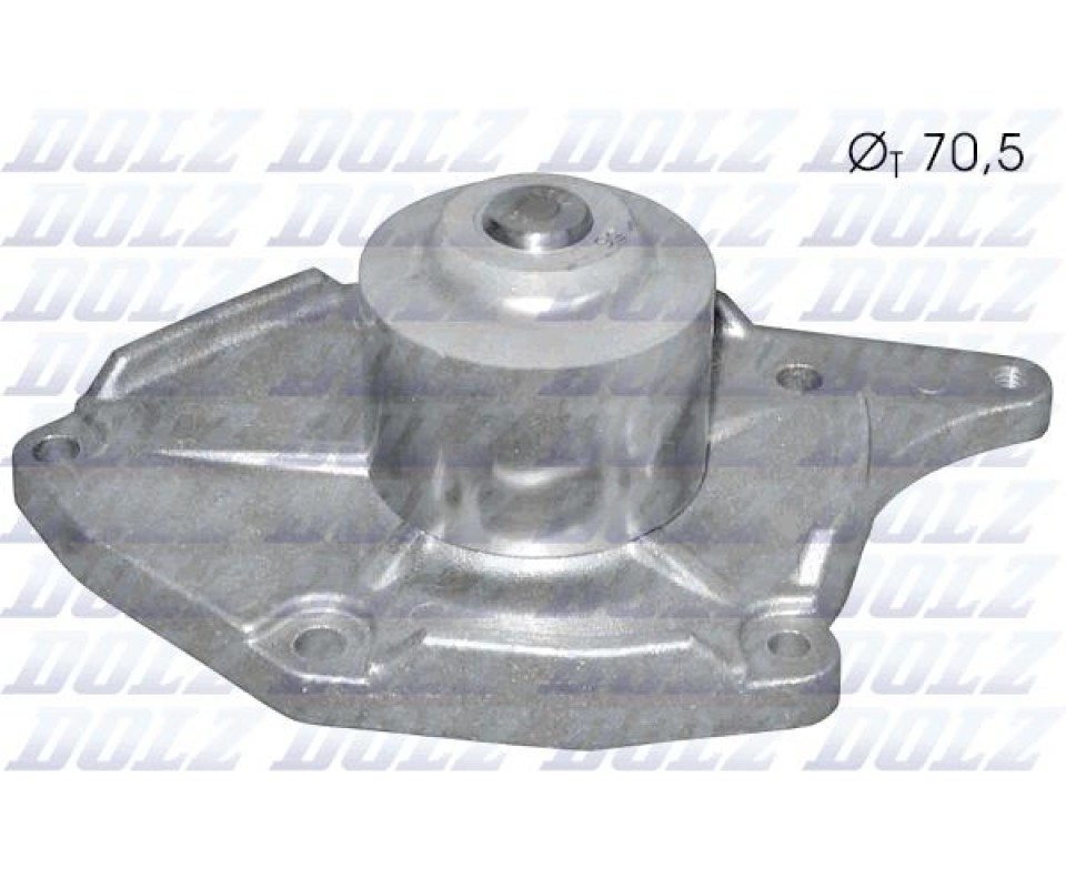 DEVİRDAİM SU POMPASI RENAULT CLIO II 01>06 MEGANE II 03>08 KANGOO 01> MODUS 04> SC NIC II 03>08 1.5dCi K9K / NISSAN MICRA 1.5L K9K K12 03-10 / NOTE 1.5L K9K E11 06-> / QASHQAI 1.5L K9K J10 06->