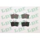 ARKA FREN BALATA HONDA ACCORD EURO 1.8L 2.0L F18B F20Z CH CG kasa 98-02 / 2.0L 2.4L K20 K24 2.2L C DTi CL CN kasa 03->