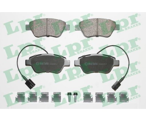 ÖN BALATA NEMO 1.3 HDİ 75 09 >BIPPER 1.3 HDİ 75 10 >BIPPER TEPEE 1.3 HDİ 10 > FIORINO 1.4 1.3D 09 > ÇİFT FİŞLİ