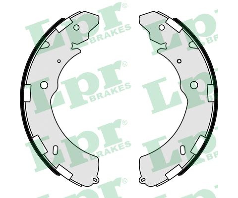 ARKA PABUÇ BALATA MITSUBISHI L200 2.5DID 11.05 >10 > SUBARU LEGACY 09 > OUTBACK 09 > 300x50