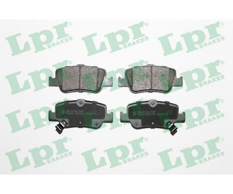 ARKA FREN BALATA TOYOTA AURIS. COROLLA 1.33L 1.6L 1NR-FE 1ZR-FAE NRE180 ZRE181 ZRE185 12-> 1.4L 1ND -FTV D-4D NDE150 NDE180 07->