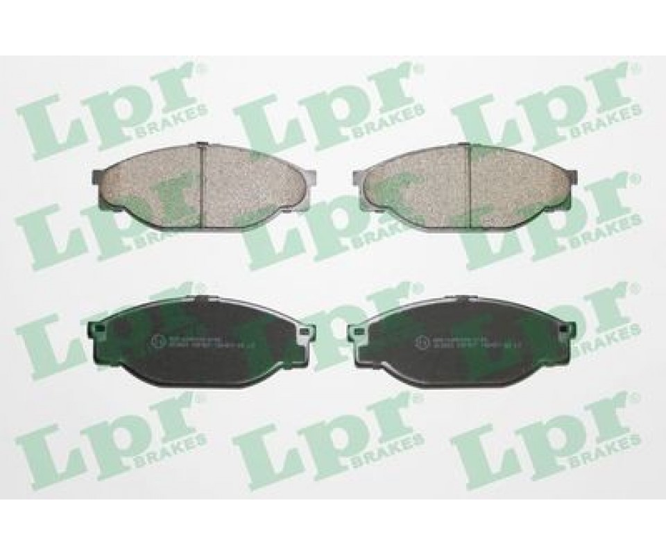 ÖN FREN BALATA TOYOTA HILUX 2.4L 2L-T LN85 LN145 4x2 90-04 / HIACE 2.4L 2L LH112 LH114 89->