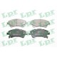 ÖN FREN BALATA TOYOTA AVENSIS 1.6L 1ZR-FAE ZRT270 benzinli 09-> 1.8L 2ZRFAE ZRT271 09-> 2.0L ADT270 AZT270 09-> / VERSO 1.6L 1ZRFAE ZGR20 09 ->