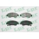 ÖN FREN BALATA KÜÇÜK TİP HONDA CIVIC 1.6L D16 SI enjeksiyonlu 92-95 1.4L D14A EURO 96-00 / JAZZ 1. 4L L13A GD 02-08