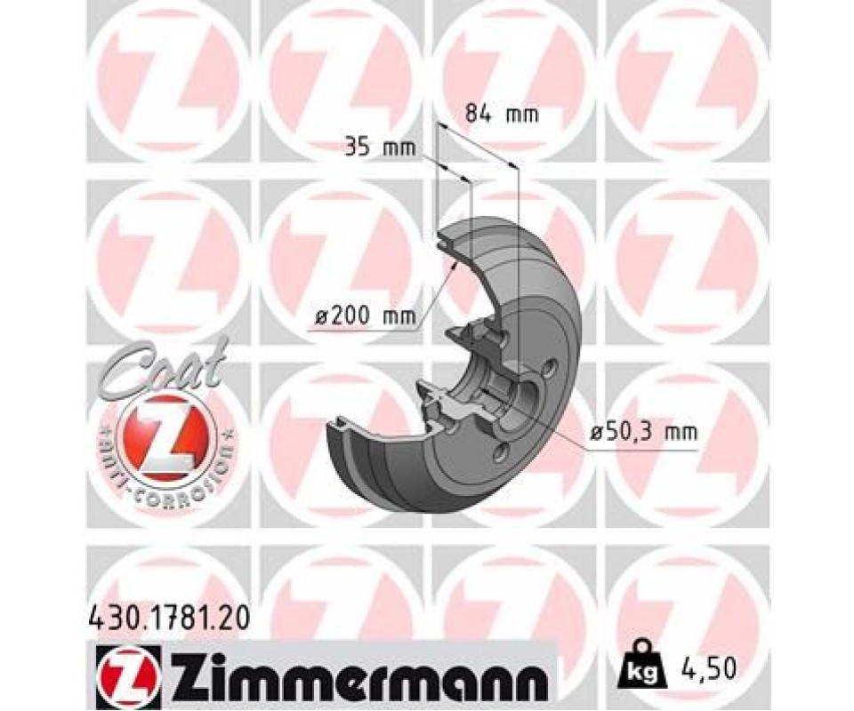 ARKA FREN KAMPANASI CORSA A 83-92 -CORSA B-TIGRA A 93-02 ABS Lİ