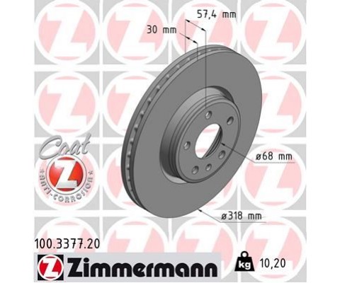 FREN DİSKİ ÖN AUDI A4-A5 2015 > 0986479E49-DF6950S