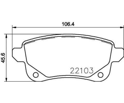 ARKA BALATA RENAULT MEGANE IV 15> ESPACE V 15> MEGANE IV GRANDTOUR 16> TALISMAN 15> NISSAN JUKE 19>