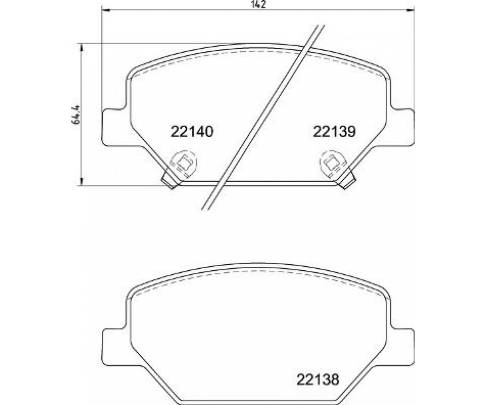ÖN FREN BALATASI OPEL INSIGNIA B 18> 17 İNÇ JANT