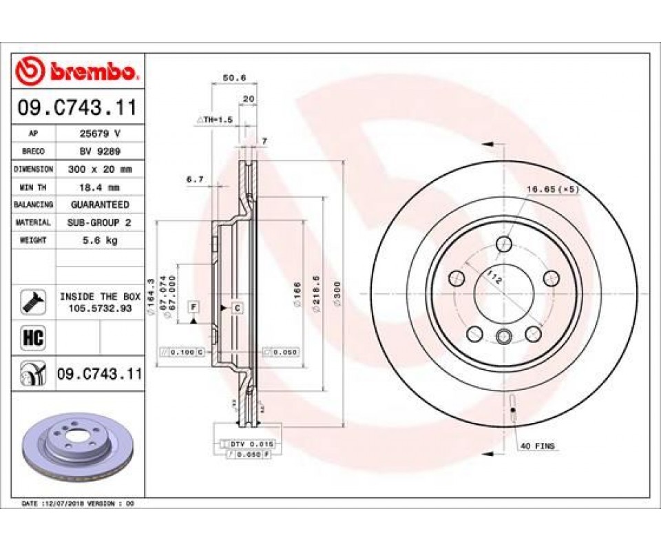 FREN DISKI ARKA BMW F40 F52 F44 F45 F46 F48 F49 F39 . MINI F54 F60