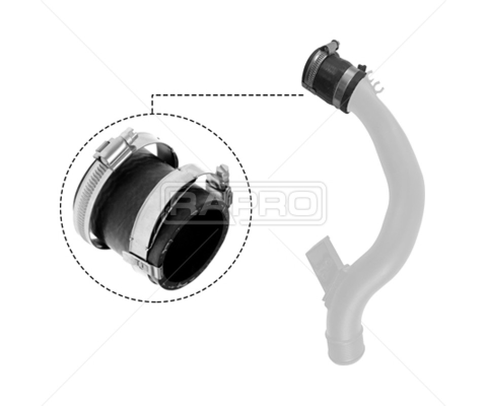 TURBO HORTUMU FORD FOCUS III 14>17 1.5 TDCI C-MAX II 14<17 1.5 TDCI UC BORUSU