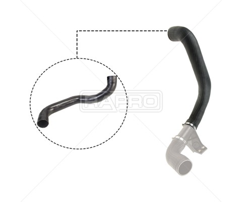 TURBOSARJ HORTUMU SOL MERCEDES SPRINTER OM611 B901>B905 BUYUK