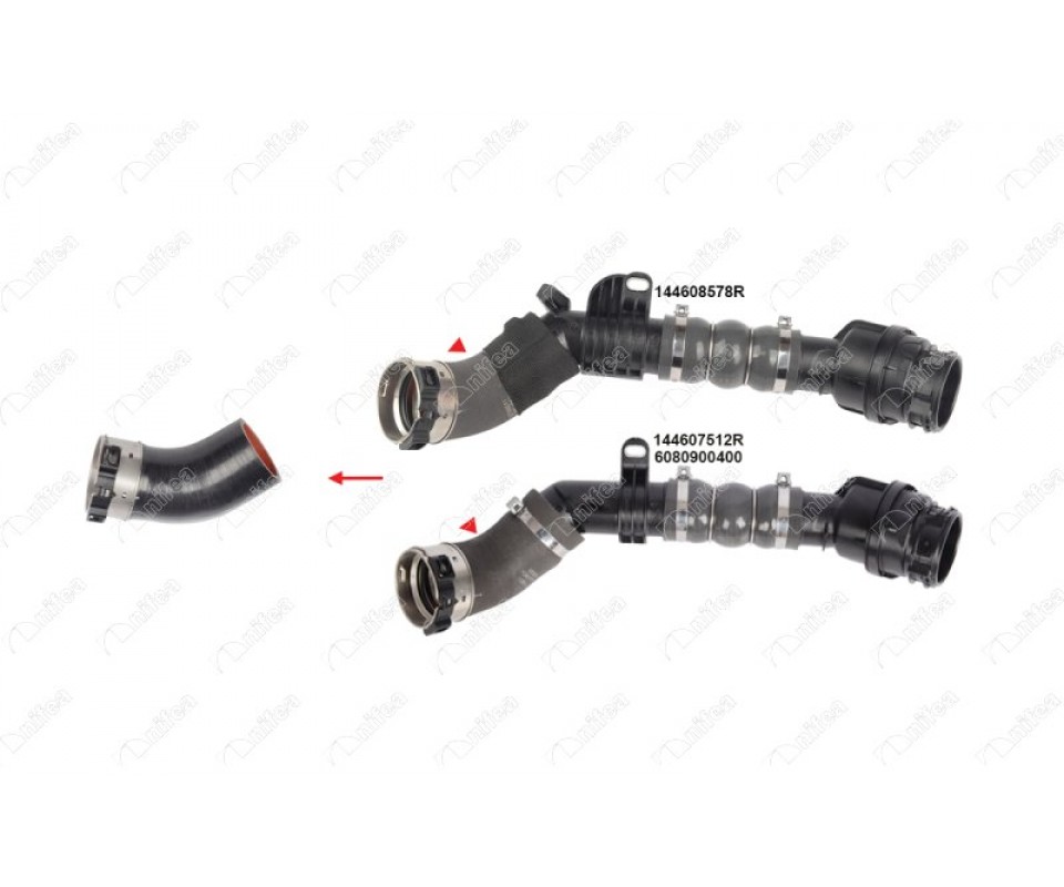 TURBO HORTUMU PLASTİK BORU HARİÇ 4 KAT POLYESTER KULLANILMIŞTIR DACIA-DOKKER-DUSTER-LODGY-LOGAN-MERC EDES BENZ A-SERİSİ-CLİO-MEGANE