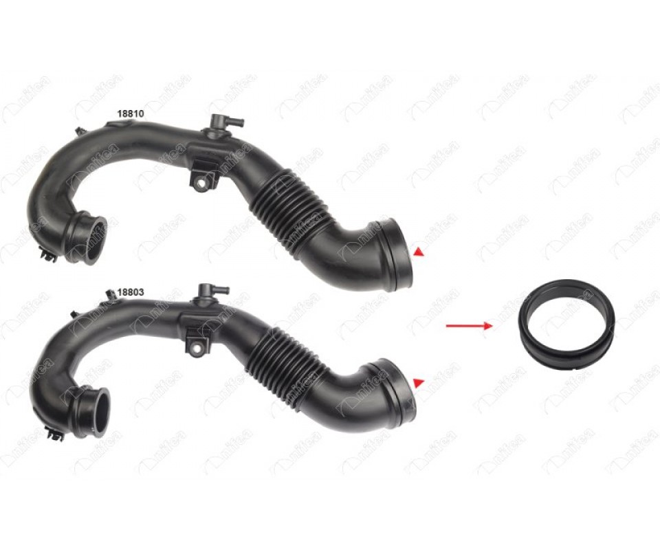 TURBO BORUSU CONTASI-PLASTİK BORU HARİÇ CITROEN C4 AIRCROSS-MITSUBISHI ASX GAW -MITSUBISHI ASX VAN GAW -MITSUBISHI LANCER VIII CYA CZA -MITSUBISHI LANCER VIII SPORTBACK CXA -MITSUBISHI OUTLANDER I