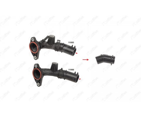 EGR BORUSU MERCEDES OM608 W177 W247 C118 W415 . RENAULT MEGANE IV 15> CLIO V 19> EXPRESS 21> DACIA D USTER II 17> K9K 1.5 Blue dCi KUCUK HORTUM