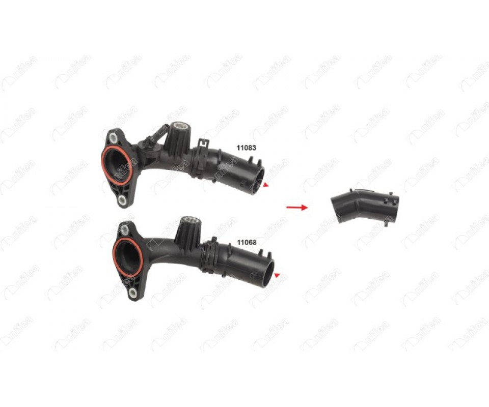 EGR BORUSU MERCEDES OM608 W177 W247 C118 W415 . RENAULT MEGANE IV 15> CLIO V 19> EXPRESS 21> DACIA D USTER II 17> K9K 1.5 Blue dCi KUCUK HORTUM