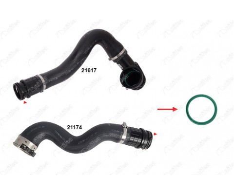 CONTA TURBO HORTUMU OPEL ASTRA J-ZAFIRA C 1.6 CDTI B16DTH-DTL-DTJ PLASTİK PARÇA HARİÇ