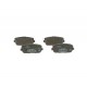 FREN BALATASI ARKA FIAT 124 SPİDER 16> MAZDA MX-5 III 05>14 MAZDA MX-5 IV 16>