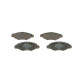 ÖN FREN BALATASI PEUGEOT P206 1.4 1.6 09/98> P306 1.4 1.6 5/93> 0986TB2316