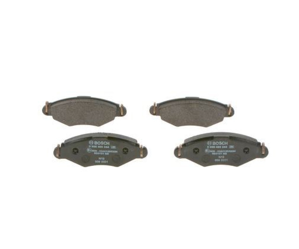 ÖN FREN BALATASI PEUGEOT P206 1.4 1.6 09/98> P306 1.4 1.6 5/93> 0986TB2316